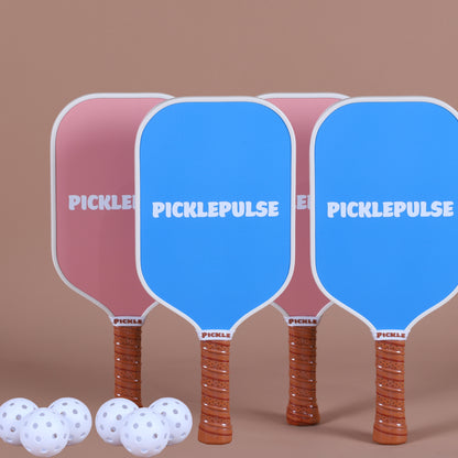 Picklepulse Pickleball Set, fun, stylish and aesthetic pickleball equipment
