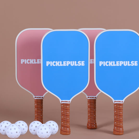 Picklepulse Pickleball Set, fun, stylish and aesthetic pickleball equipment